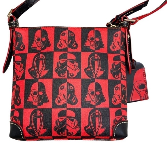 Dooney & bourke Disney "The Dark Side" Star Wars Half Marathon crossbody - Picture 9 of 11
